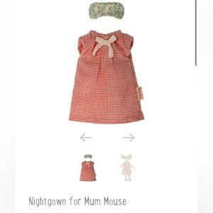 K006 MAILEG Nightgown for Mum Mouse NWT